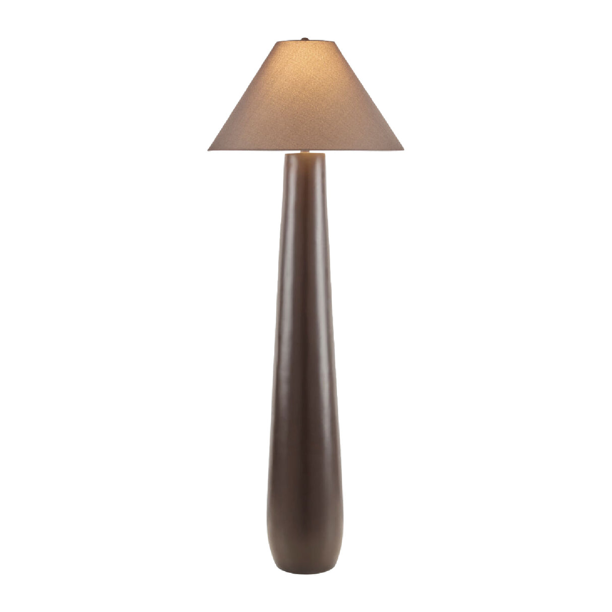   Empire Linen Shade Floor Lamp | Oroa.com