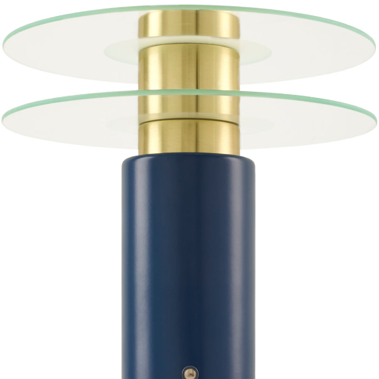   Modern European furniture - Clear Glass Discs Table Lamp - www.oroa.com | Oroa.com