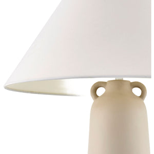   Modern European furniture - Hand-Painted Gray Concrete Table Lamp - www.oroa.com | Oroa.com