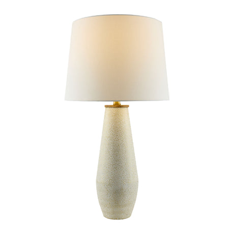   White Cotton Accent Table Lamp | Oroa.com
