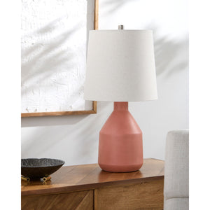   Modern European furniture - Painted Terracotta Ceramic Table Lamp - www.oroa.com | Oroa.com