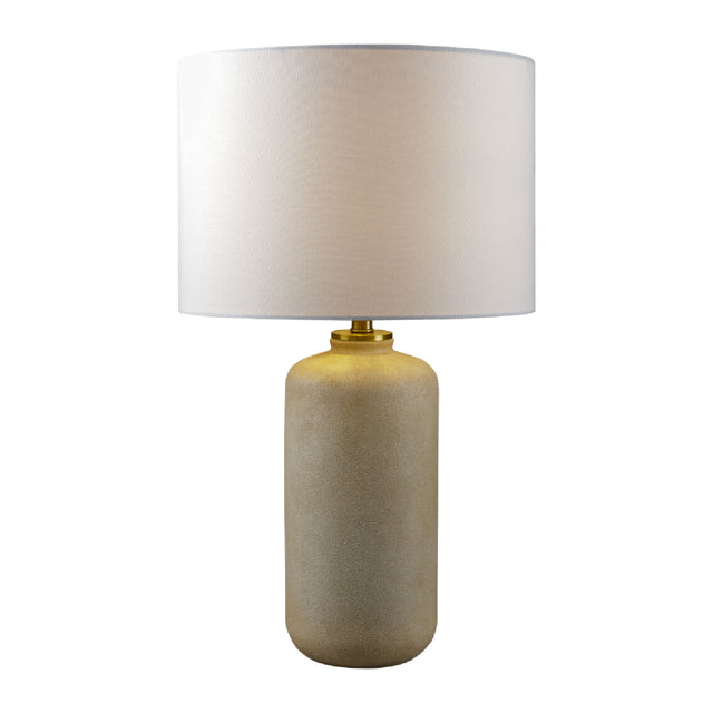 Neutral-Toned Ceramic Table Lamp | Kuda Home Eclat | Oroa.com