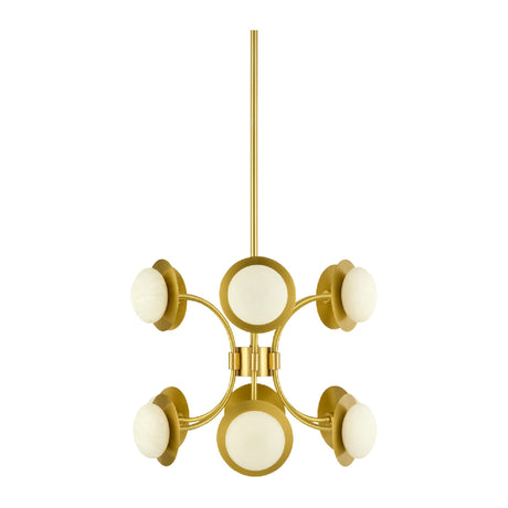   Gold 13-Light Pendant Lamp | Oroa.com
