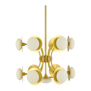   Gold 13-Light Pendant Lamp | Oroa.com