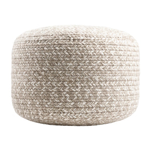   Modern furniture - Round Woven Outdoor Pouf - www.oroa.com | Oroa.com