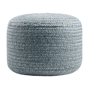   Modern furniture - Round Woven Outdoor Pouf - www.oroa.com | Oroa.com