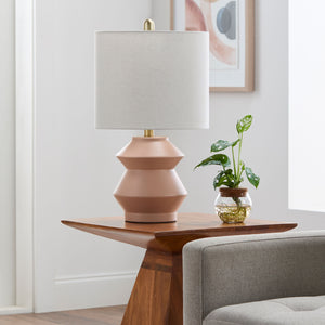   Geometrical Ceramic Accent Table Lamp | Oroa.com
