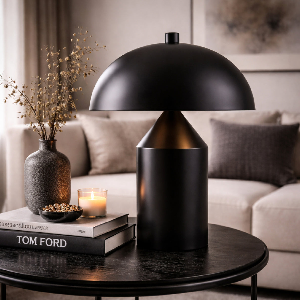   Metal Dome Table Lamp | Oroa.com