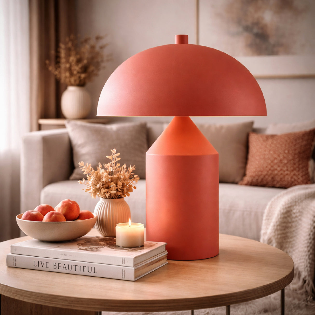   Metal Dome Table Lamp | Oroa.com