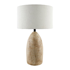   Beige Concrete Accent Table Lamp | Oroa.com