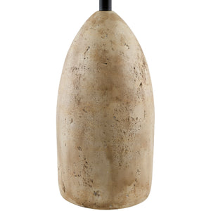   Beige Concrete Accent Table Lamp | Oroa.com