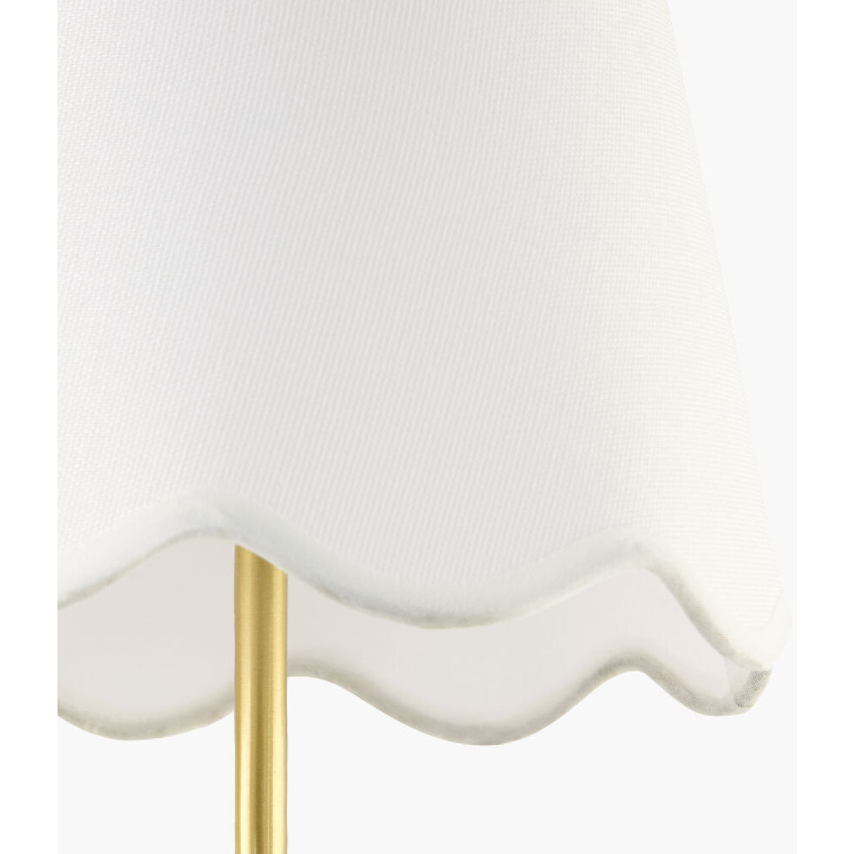   Scalloped Linen Wall Lamp | Oroa.com