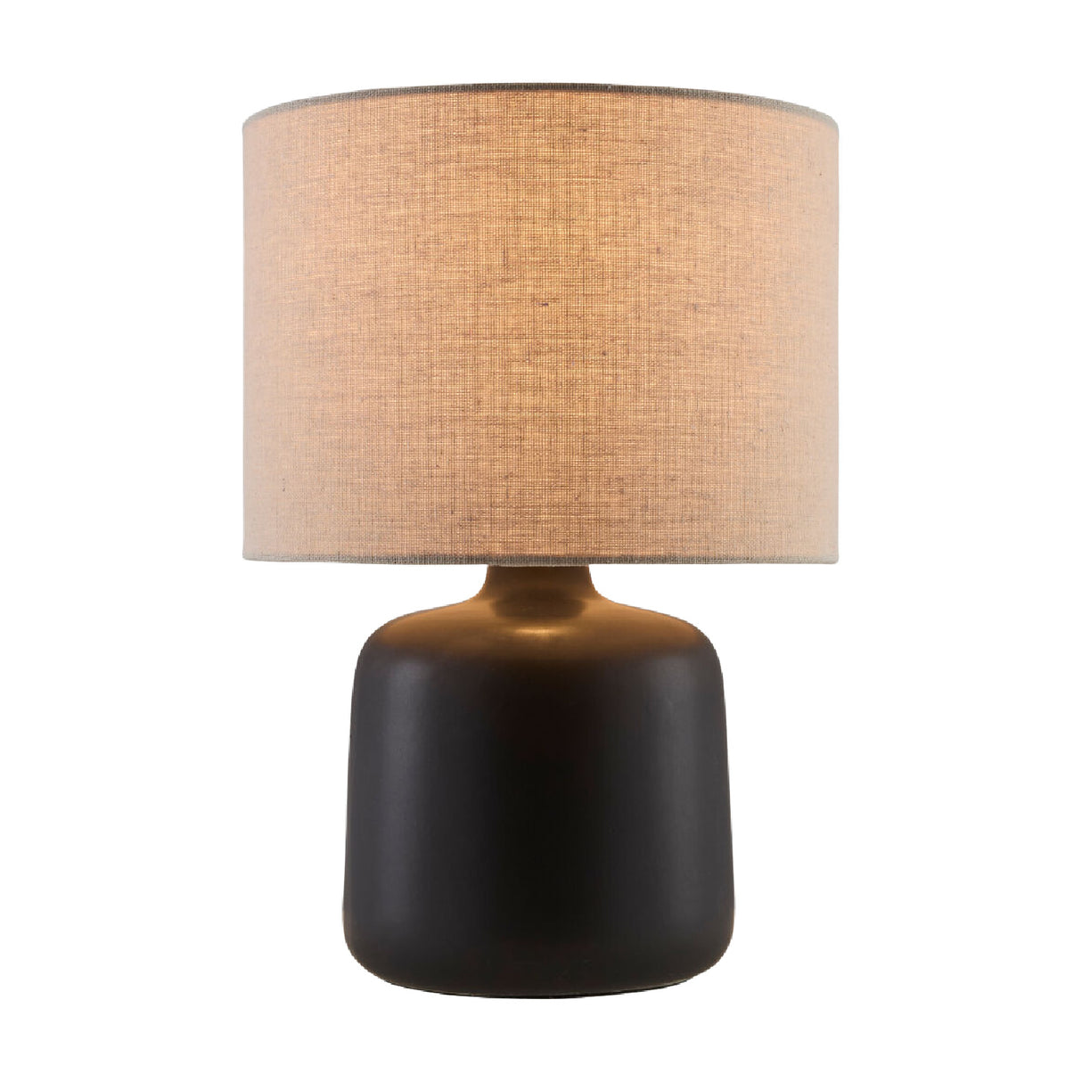   Beige Linen Ceramic Table Lamp S | Oroa.com