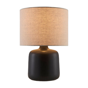   Beige Linen Ceramic Table Lamp S | Oroa.com