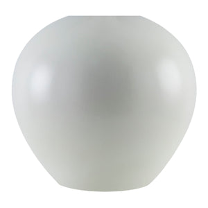   Rounded Ceramic Linen Table Lamp | Oroa.com