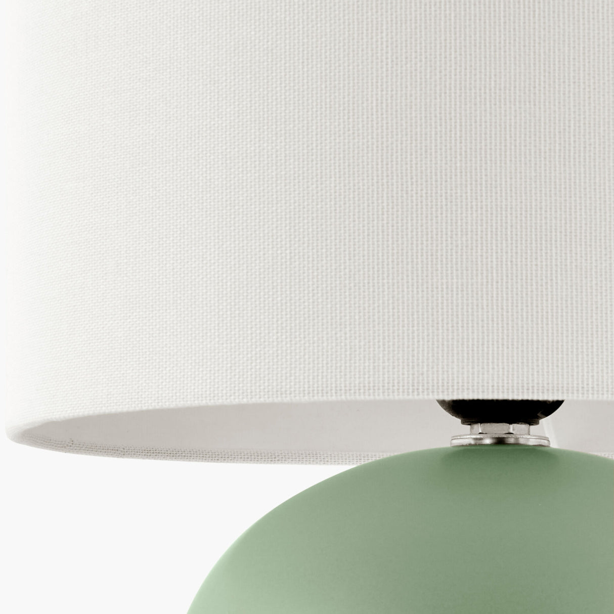   Round Glazed Ceramic Table Lamp | Oroa.com