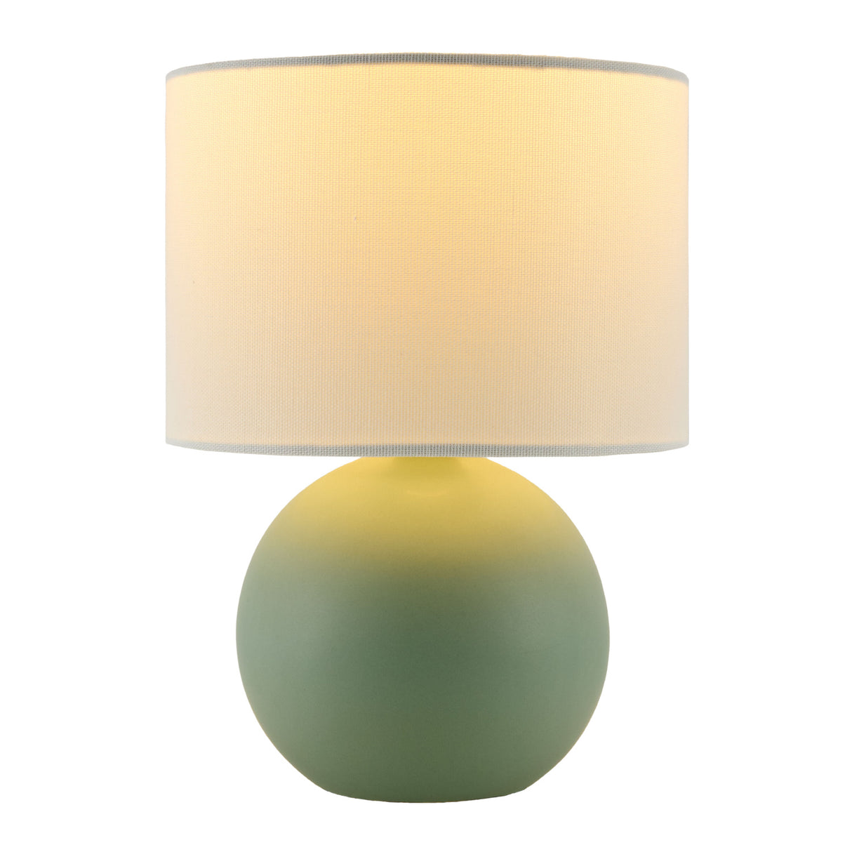  Round Glazed Ceramic Table Lamp | Oroa.com