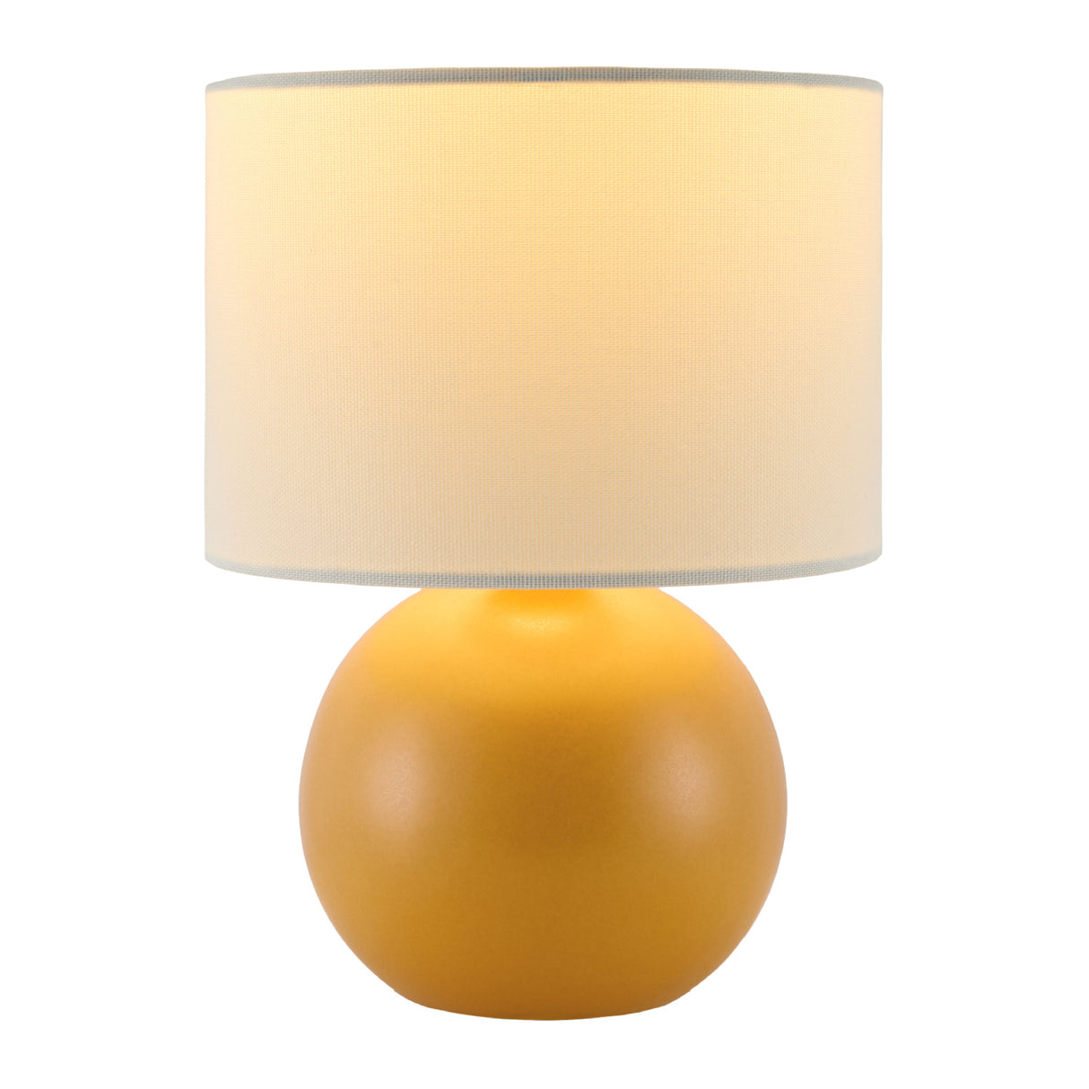   Round Glazed Ceramic Table Lamp | Oroa.com