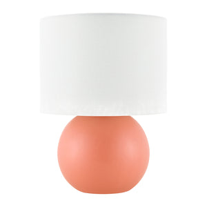   Round Glazed Ceramic Table Lamp | Oroa.com