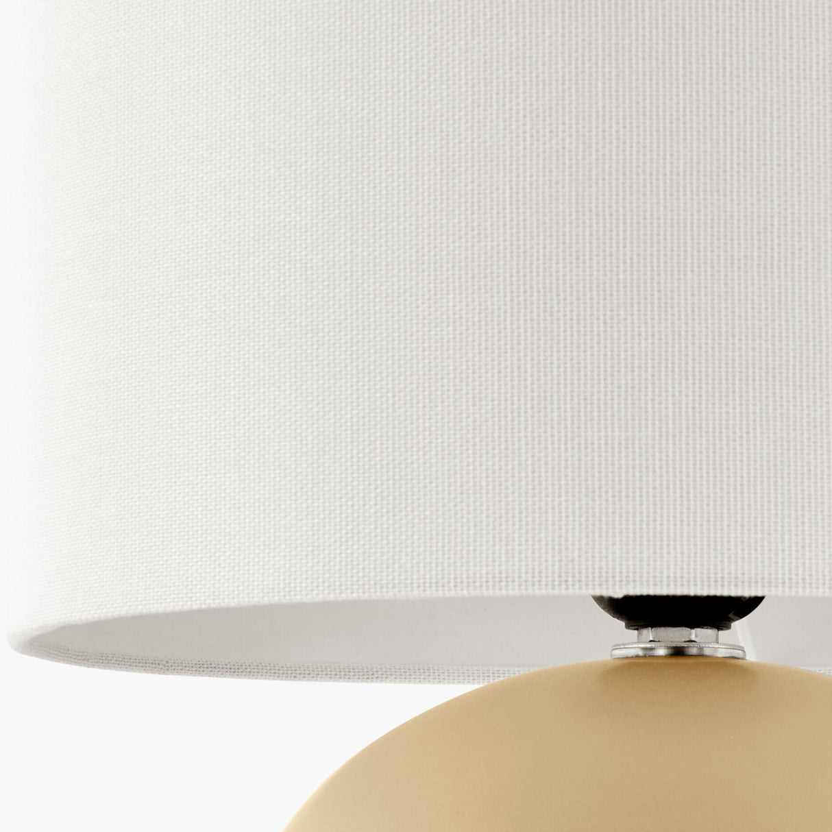   Round Glazed Ceramic Table Lamp | Oroa.com