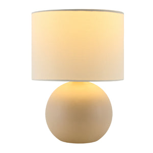   Round Glazed Ceramic Table Lamp | Oroa.com
