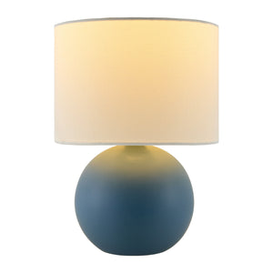   Round Glazed Ceramic Table Lamp | Oroa.com