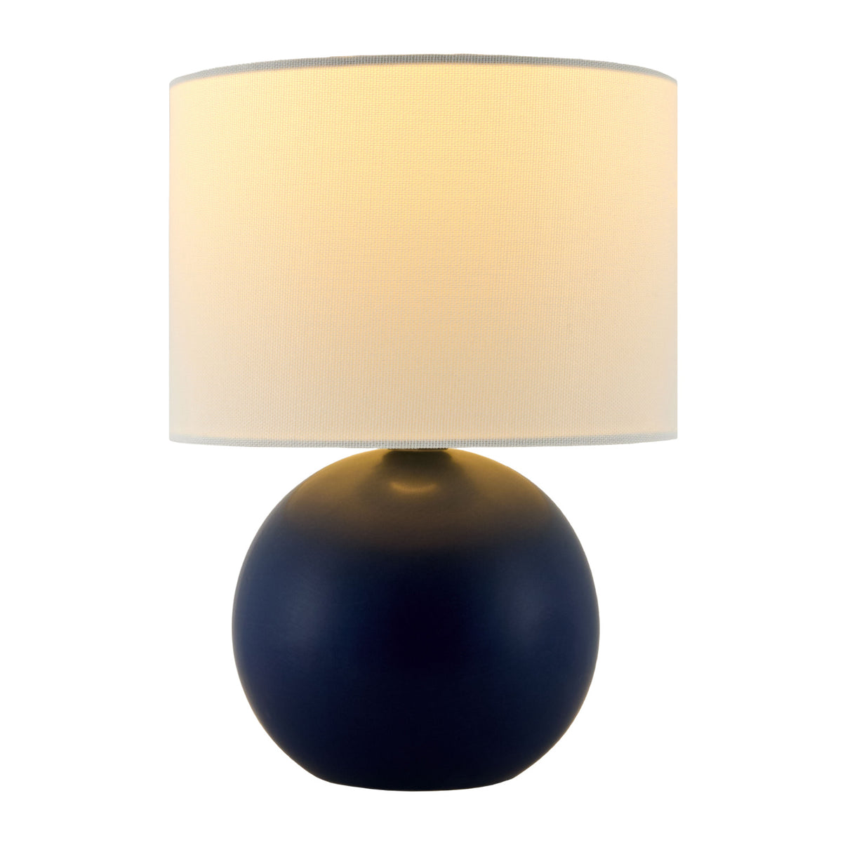   Round Glazed Ceramic Table Lamp | Oroa.com