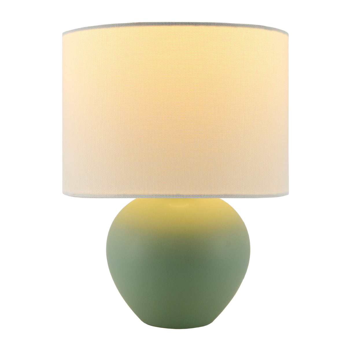   White Linen Ceramic Table Lamp | Oroa.com
