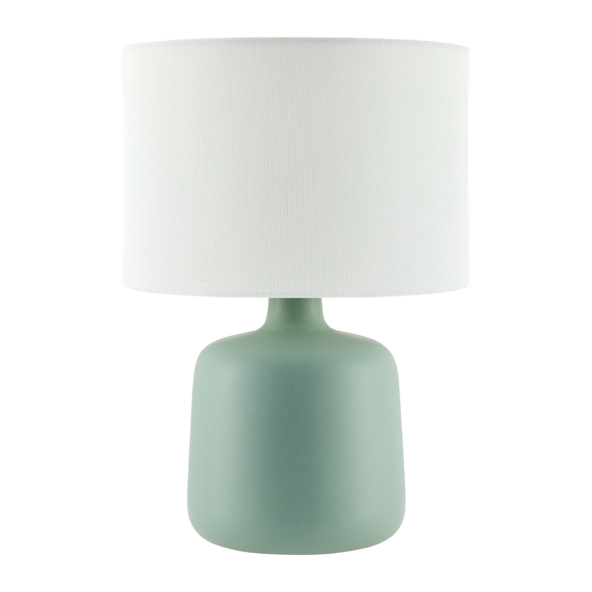   White Jute Ceramic Table Lamp | Oroa.com