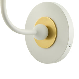   Modern European furniture - Elongated White Shade Wall Lamp - www.oroa.com | Oroa.com