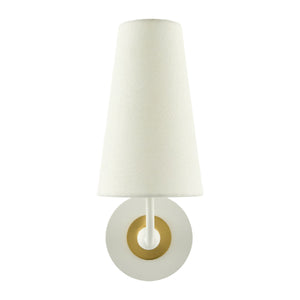   Modern European furniture - Elongated White Shade Wall Lamp - www.oroa.com | Oroa.com