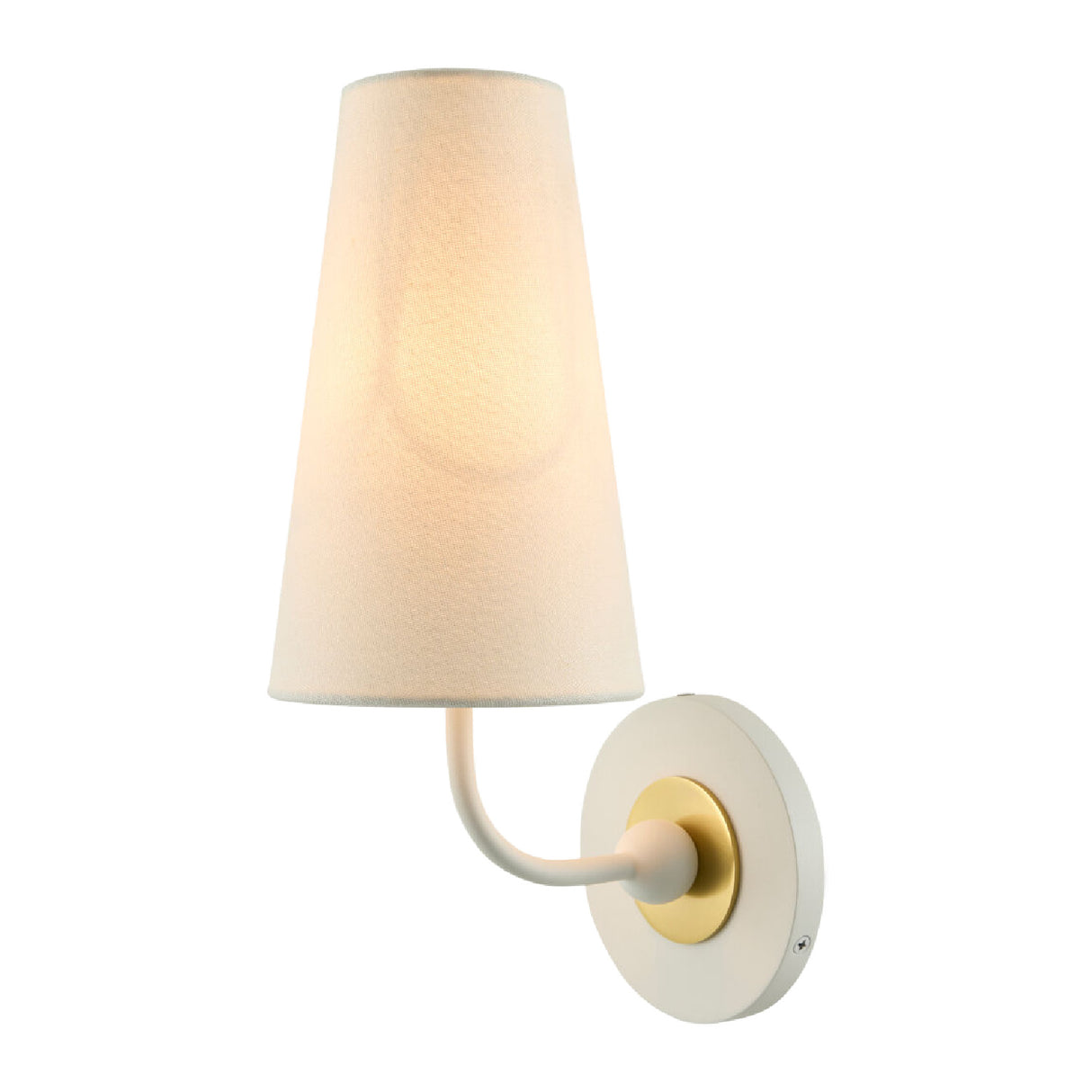   Modern European furniture - Elongated White Shade Wall Lamp - www.oroa.com | Oroa.com