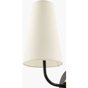   Modern European furniture - Elongated White Shade Wall Lamp - www.oroa.com | Oroa.com