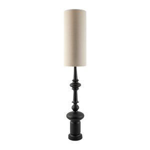   Cylindrical Linen Shade Floor Lamp | Oroa.com