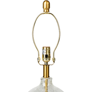   Modern European furniture - Crackle Clear Glass Table Lamp - www.oroa.com | Oroa.com