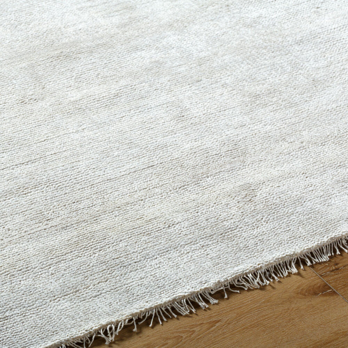   Modern European furniture - Hand-Knotted Wool Fringed Square Carpet - www.oroa.com | Oroa.com