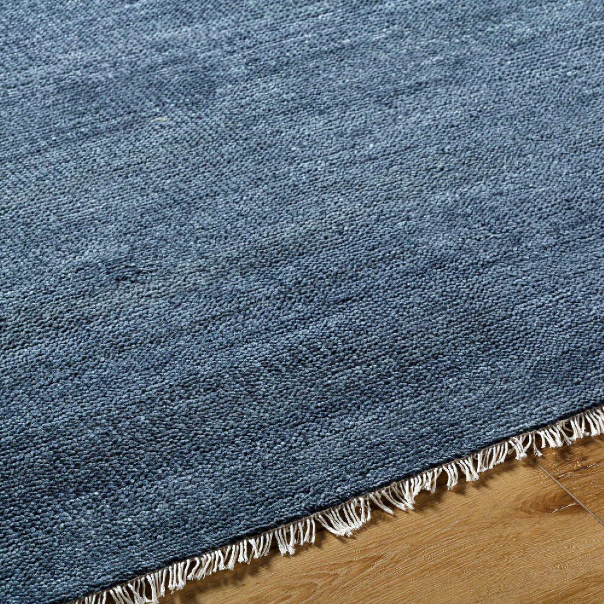   Modern European furniture - Hand-Knotted Wool Fringed Square Carpet - www.oroa.com | Oroa.com