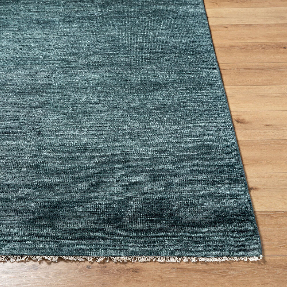   Modern European furniture - Hand-Knotted Wool Fringed Square Carpet - www.oroa.com | Oroa.com