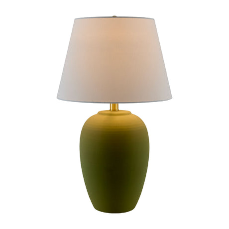  Modern European furniture - Hand-painted Green Ceramic Table Lamp - www.oroa.com | Oroa.com