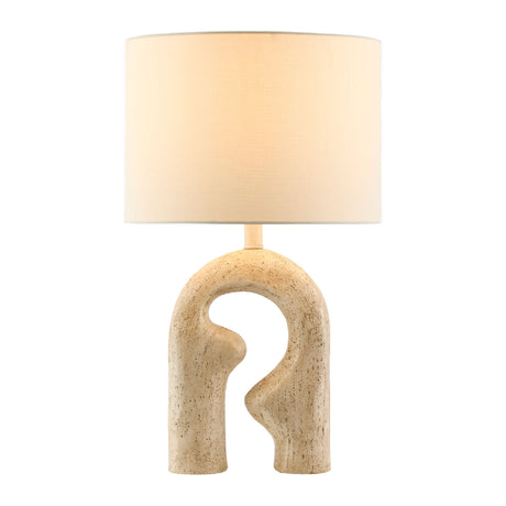   Modern European furniture - Wavy Carved Base Table Lamp - www.oroa.com | Oroa.com