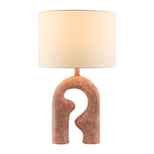   Modern European furniture - Wavy Carved Base Table Lamp - www.oroa.com | Oroa.com