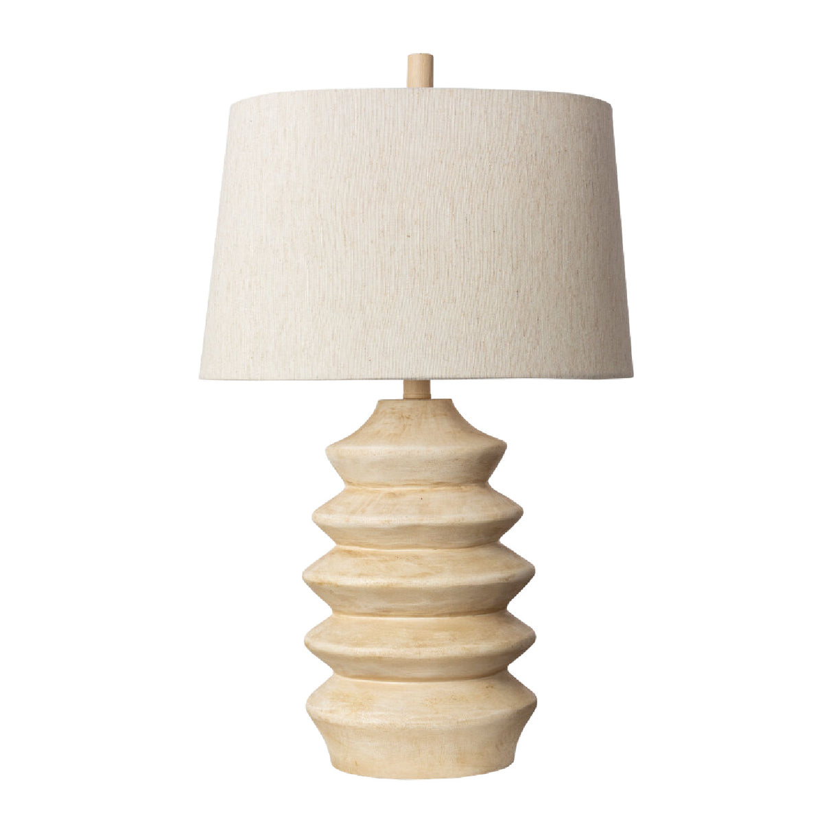   Modern European furniture - Painted Cream Accent Table Lamp - www.oroa.com | Oroa.com