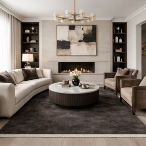   Modern furniture - Hand-Loomed Wool Fringe Carpet - www.oroa.com | Oroa.com