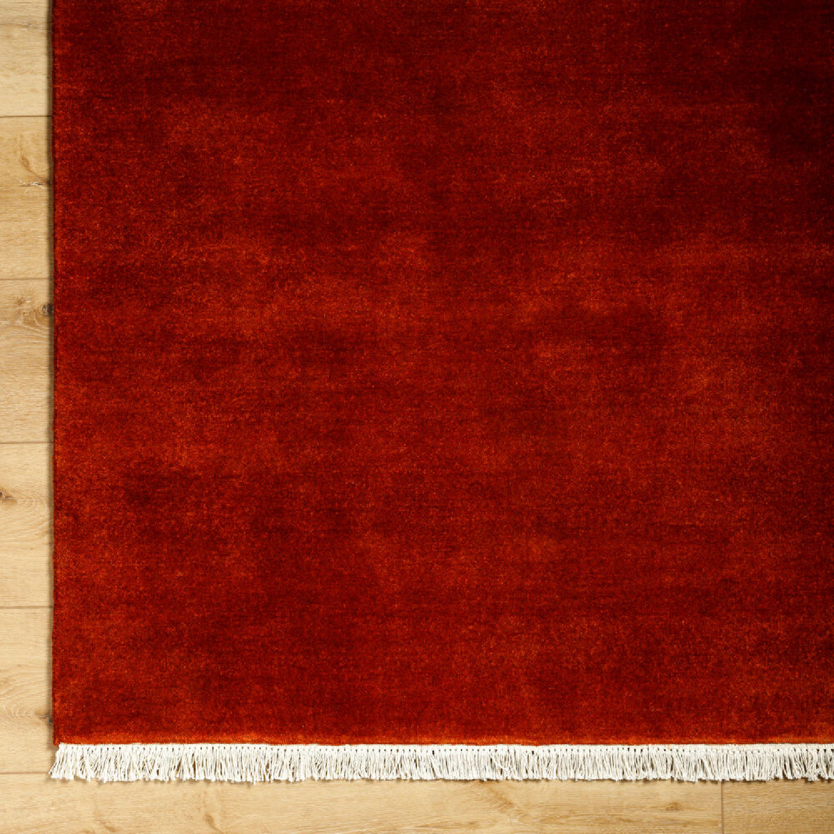   Modern furniture - Hand-Loomed Wool Fringe Table Runner - www.oroa.com | Oroa.com