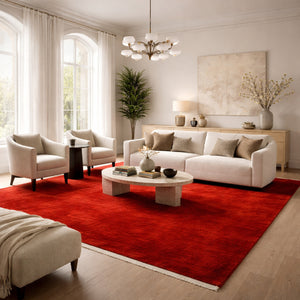   Modern furniture - Hand-Loomed Wool Fringe Carpet - www.oroa.com | Oroa.com