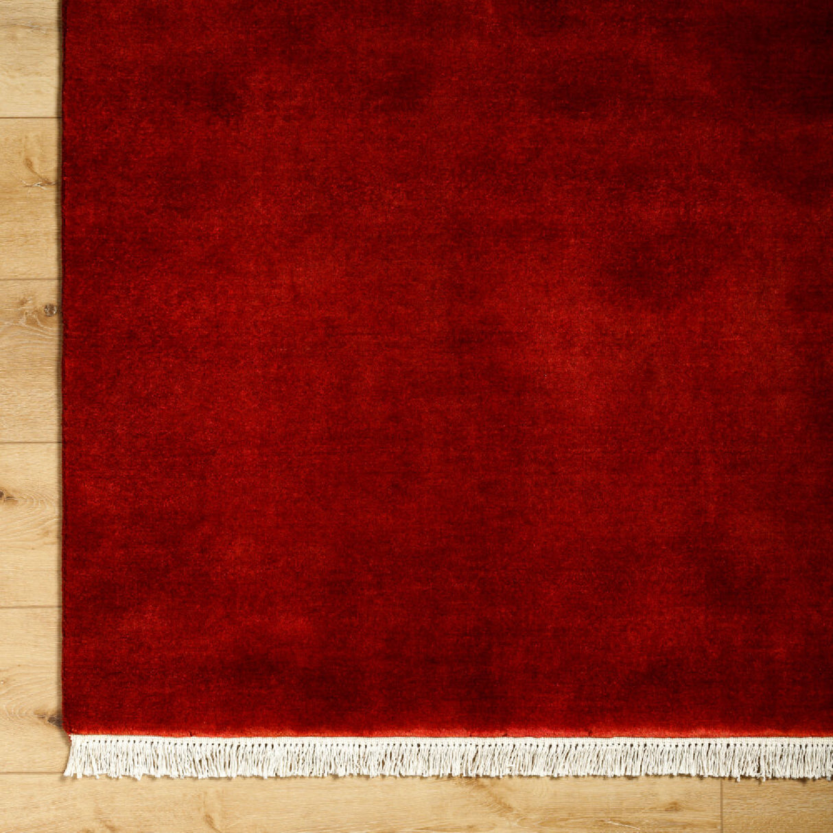   Modern European furniture - Hand-Loomed Wool Fringe Square Carpet - www.oroa.com | Oroa.com