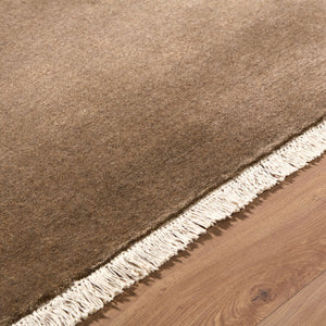   Modern European furniture - Hand-Loomed Wool Fringe Square Carpet - www.oroa.com | Oroa.com