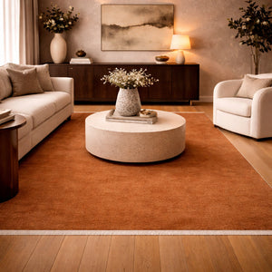   Modern furniture - Hand-Loomed Wool Fringe Table Runner - www.oroa.com | Oroa.com