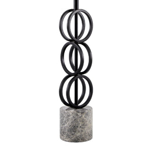   Modern European furniture - Metal Rings Accent Table Lamp - www.oroa.com | Oroa.com