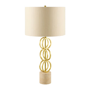  Gold Rings Accent Table Lamp | Oroa.com